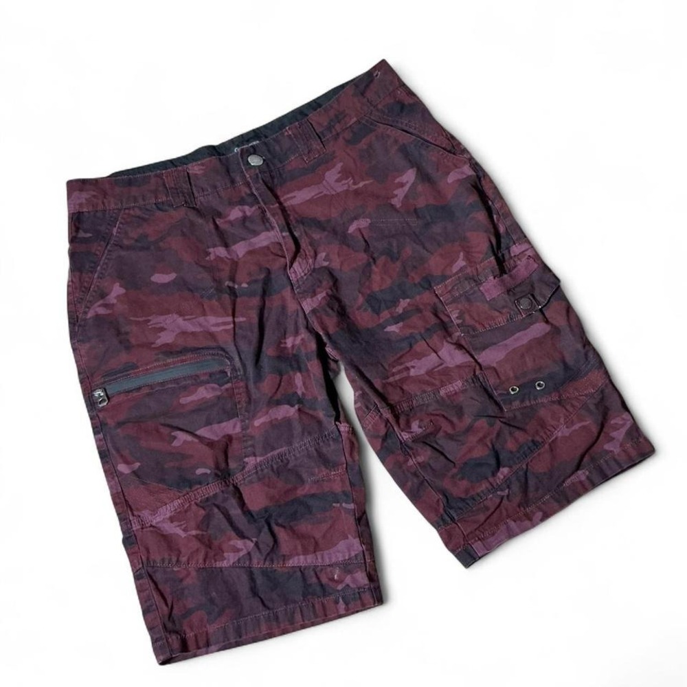 Fried‎ Denim Mens Camouflage Cargo Shorts Size 36 Cotton Streetwear Tactical